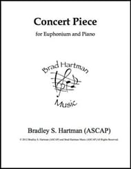 Concert Piece Euphonium and Piano P.O.D. cover Thumbnail